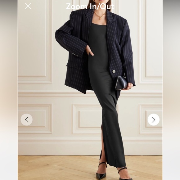 SKIMS NEW Tank Long Slip Dress - Onyx - Picture 2 of 7